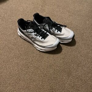 On Running Athletic Shoes - Black and Gray